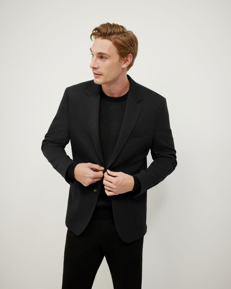 Travel Tailored Jacket, Black, hi-res